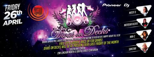Diva's on Decks poster