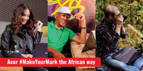 Acer #MakeYourMark the African way Banner