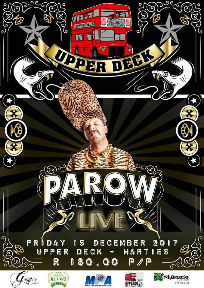 Jack Parow at Upperdeck Restaurant